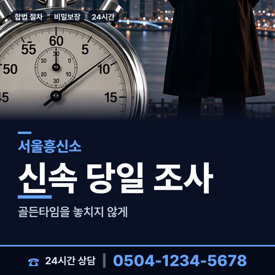 서울 도화동 민간조사원 상담 안내